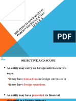 IPSAS 4 - The Effects of Changes in Foreign Exchange Rates