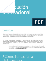 Distribución Internacional