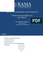 Faculty of Egineering and Technology Distributed Systems (BCS-701) Lecture-05 Dr. Hariom Sharan