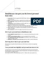 Personal Loan FAQs