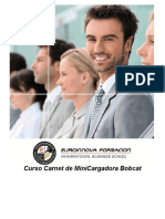 Curso Carnet Minicargadora Bobcat