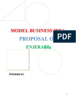 Business Plan Enjera