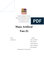 Proyecto de Mano Artificial 5to B