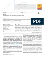 LMDI Decomposition Approach A Guide For Implementation