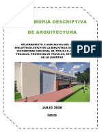 01 Memoria Descriptiva UNT - Arquitectura