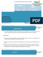 Plan Avanzado de La Calidad - Plan de Control