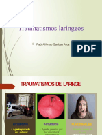 Traumatismos Laríngeos