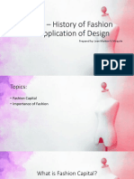 Fashion Capital and Importance