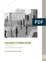 Research Paper Review - Walkability