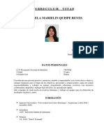 Gabriela Marielin Quispe Reyes - CV