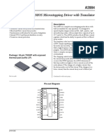 DMOS Microstepping Driver With Translator: Description Features and Benefits