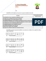 Proporción Directa e Inversa