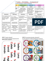 Actividades Del 27 de Septiembre Al 1 de Octubre