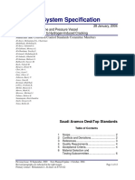 Materials System Specification