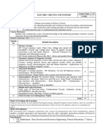 EEE1001 - ELECTRIC-CIRCUITS-AND-SYSTEMS - LTP - 1.1 - 1 - EEE1001 - Electric Circuits and Systems