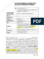 Contrato Premium Ascensores Megacentro