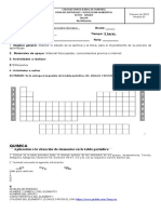 Taller Quimica Sexto 2021