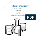 Third Form Chemistry Packet #2