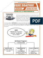 Fase Peruana de La Independencia para Tercer Grado de Secundaria