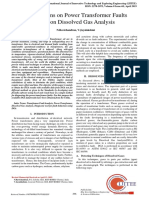 Investigations On Power Transformer Faults Based On Dissolved Gas Analysis