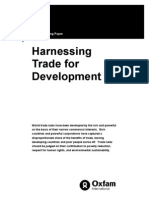 Harnessing Trade For Development