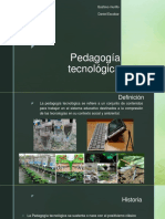 Pedagogía Tecnológica