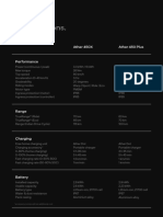 Ather450X SpecificationsSheet