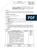 Procedimiento de Gestión para Abordar Riesgos y Oportunidades