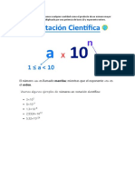 Notacion Cientifica-Ciencia y Tecnología