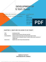 Materials Development of Descriptive Text Place