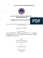 Guillermo Zambrano - Ligas Deportivas Barriales. Identidad y Su Relación Comunicacional en Los Barrios de Riobamba