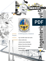 Proyecto Preparación y Evaluación de Proyectos, Parte Factibilidad