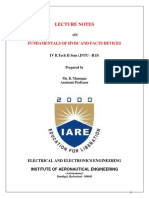 Power Electronics Notes HVDC