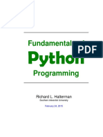 Fundamentals of Python Programming (2015)