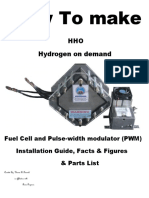 How To Make: HHO Hydrogen On Demand