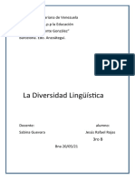 Diversidad Linguistica 3er Lapso