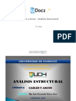 Cables y Arcos Analisis Estructural 1