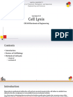 3.2 Cell Lysis