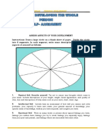 SELF - ASSESSMENT - CHAPTER 2 Developing The Whole Person