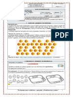 3 La División: Resolver y Formular Problemas Sencillos Reportes Exactos e Inexactos