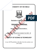 Be - Information Technology - Third Year Te Semester 6 Rev 2019 C Scheme