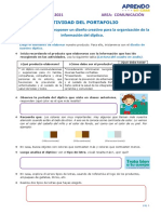 3°a Elaboracion de Un Diptico