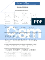 Ejercicios Complementarios 4º Matemáticas - Tema 10 - Funciones