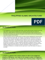 Philippine Islamic Architecture