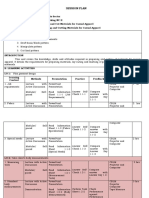 Sample Session Plan