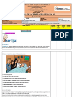 Agenda Octavo Semana 13