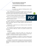 Manual de M.K.P - Historial Do Marketing e Publicidade e Conceitos para o Centro Naelpri