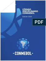 CONMEBOL Codigo Disciplinario 2020 Es