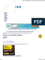 Decision Tree Algorithm, Explained