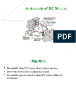 Steady-State Analysis of DC Motors